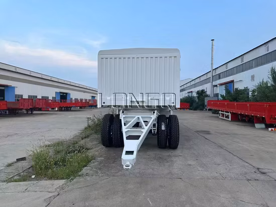 Cargo Side Wall Semi Trailer and Full Drawbar Truck Trailer with Side Wall
