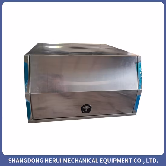 Smooth Aluminum Underbody Tool Box Gullwing Toolbox with Truck Box